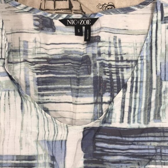 NIC + ZOE SHORELINE GRID TANK TOP - Picture 5 of 6